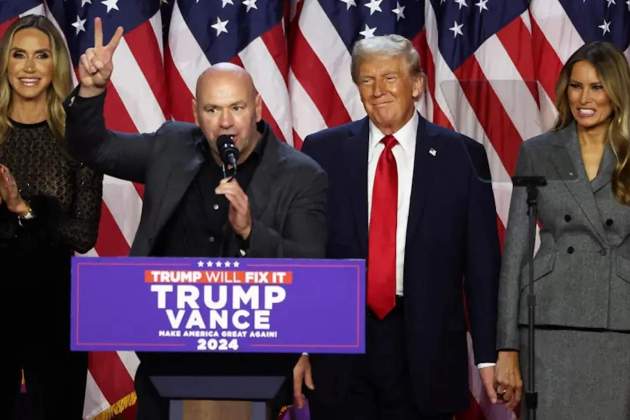 Dana White i Donald Trump