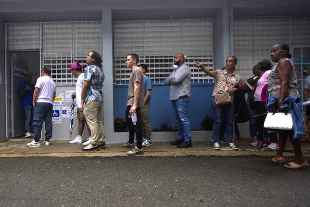 Eleccions Puerto Rico votació simbolica Harris Eleccions Puerto Rico votació simbolica Harris