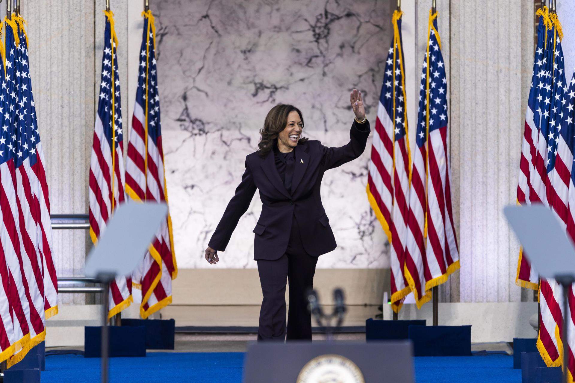 Kamala Harris acepta la derrota y ofrece a Donald Trump una "transferencia pacífica" poder
