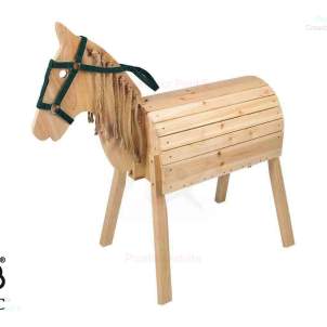 Cavall de fusta de Lidl Cavall de fusta de Lidl