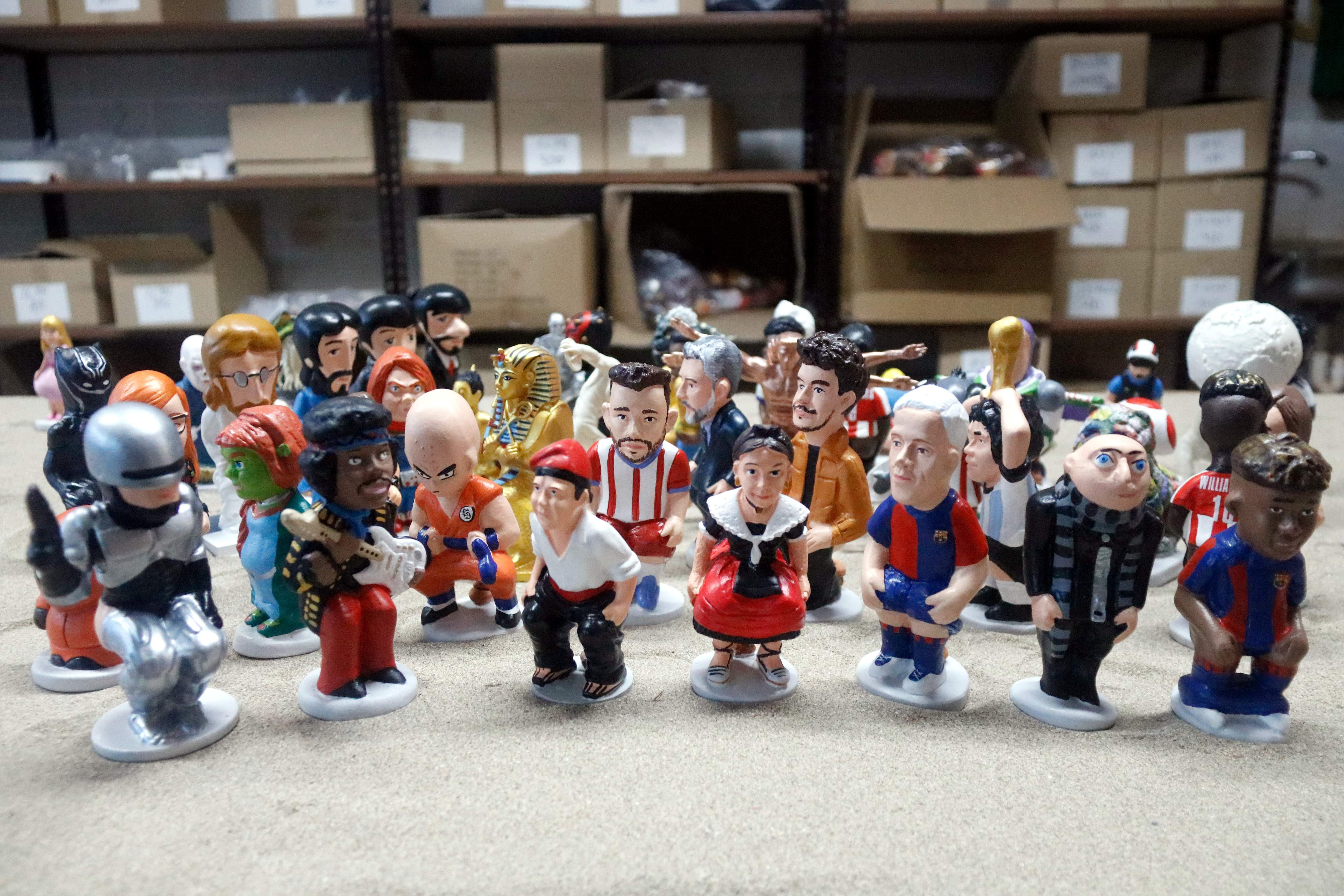 Estos son los nuevos caganers que triunfarán esta Navidad
