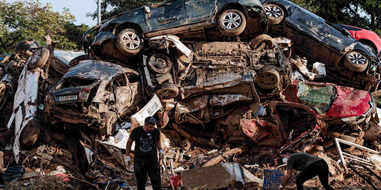 coches afectados Dana. EFE coches afectados Dana. EFE