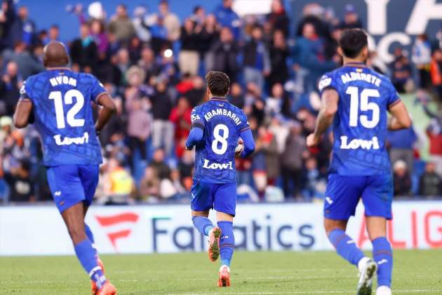 Jugadores del Getafe / Foto: Europa Press Jugadores del Getafe / Foto: Europa Press