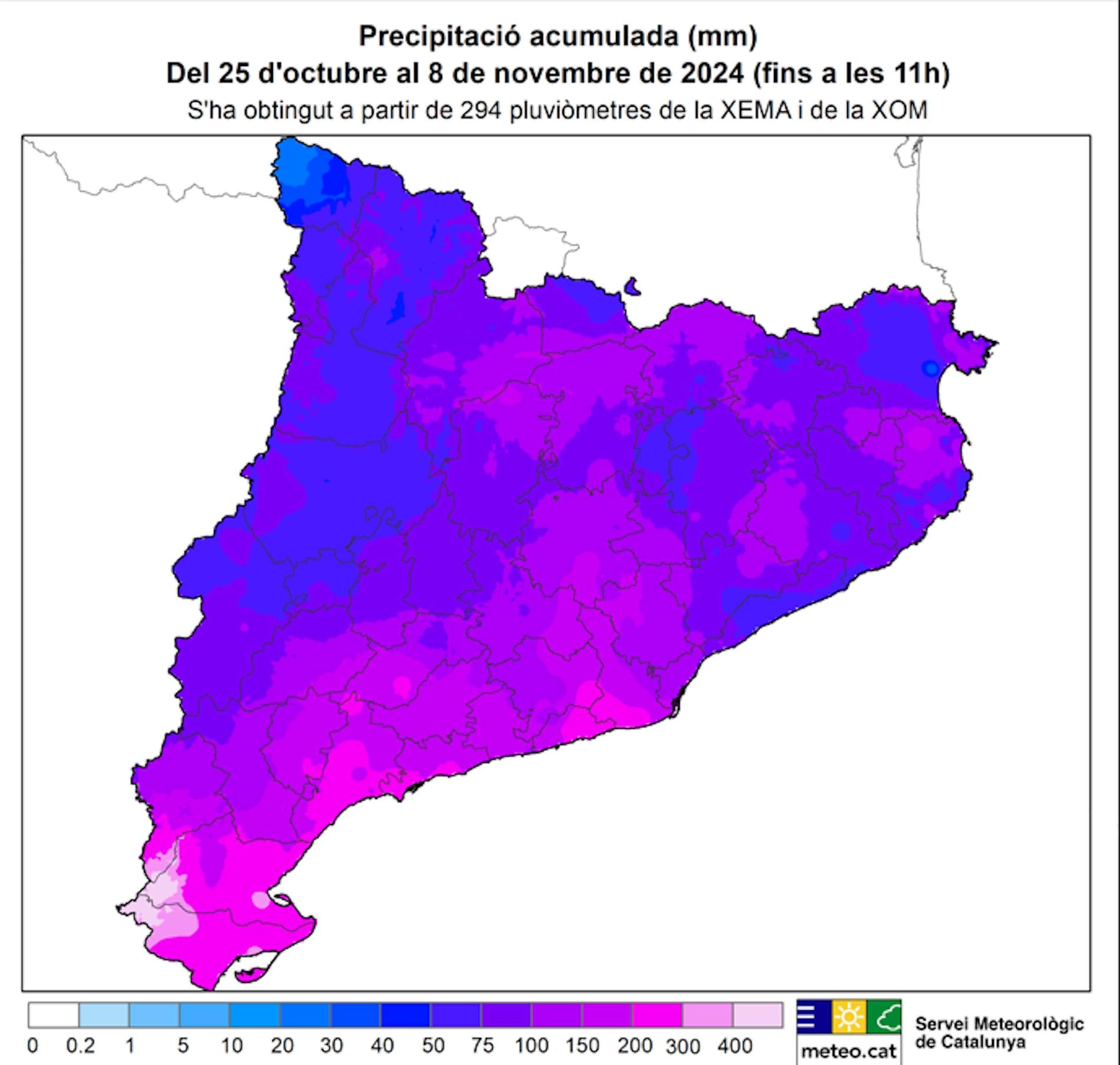 Mapa de pluja Mapa de pluja