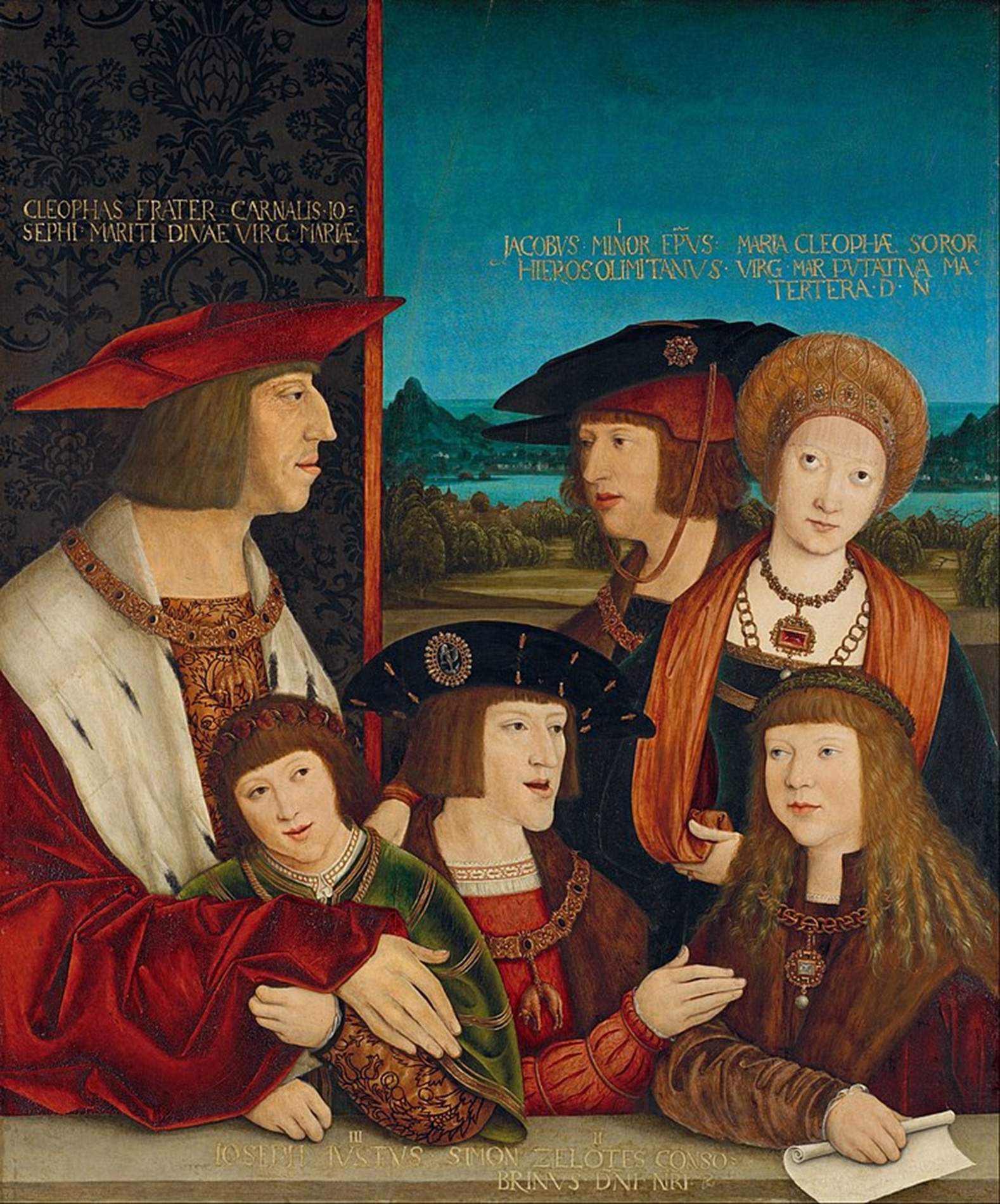 Maximilià i Maria, el seu fill Felip i els seus nets. Noteu l'abscència de Joana. Font Museu d'Art de Viena Maximilià i Maria, el seu fill Felip i els seus nets. Noteu l'abscència de Joana. Font Museu d'Art de Viena