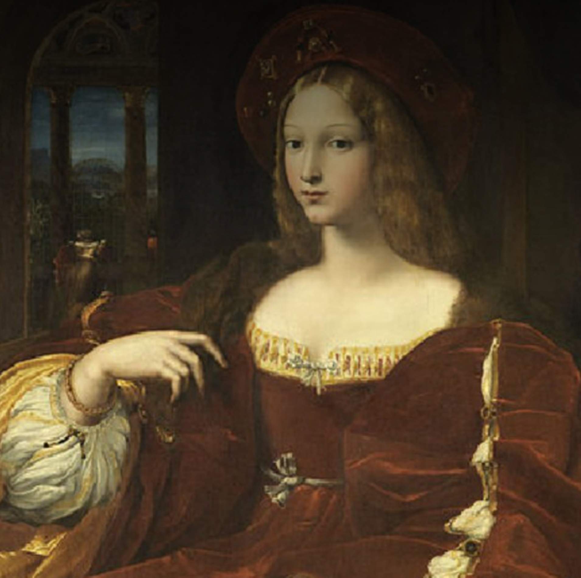 Joana d'Aragó Nicolau, probable autora material de l'enverinament de Felip el Bell. Font Museu del Louvre Joana d'Aragó Nicolau, probable autora material de l'enverinament de Felip el Bell. Font Museu del Louvre