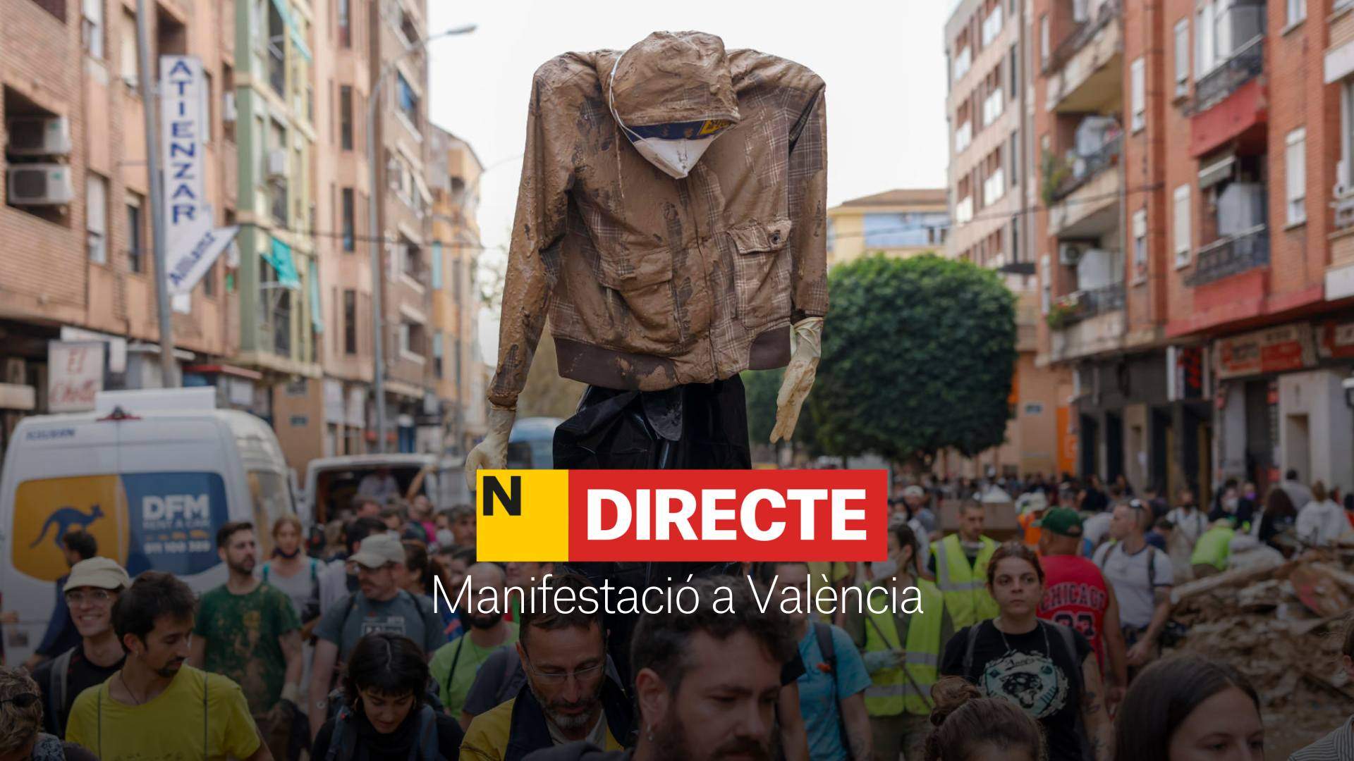Manifestación en València por la DANA, DIRECTO | Última hora de la protesta contra Carlos Mazón