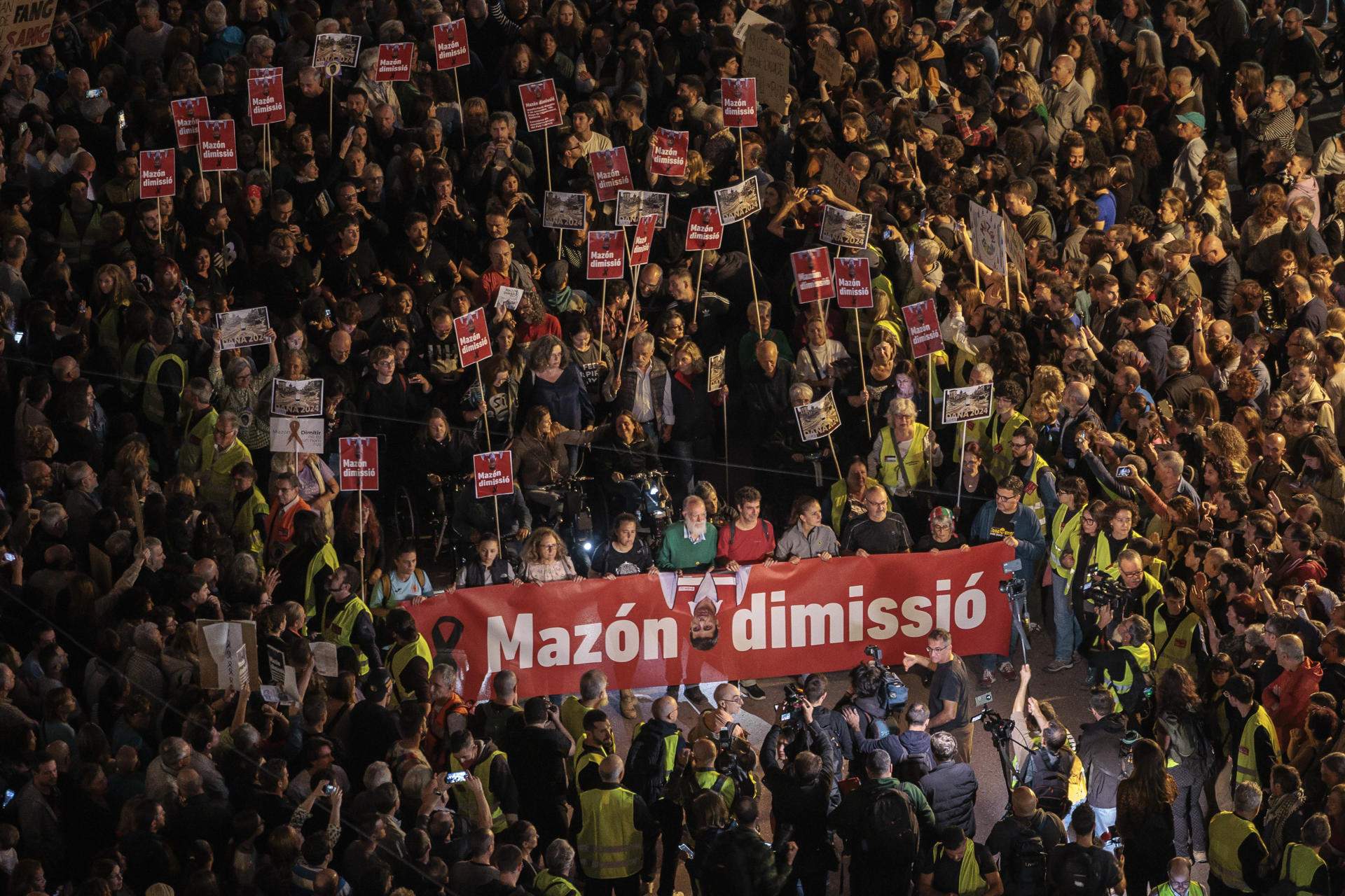 Nova manifestació a València per la DANA: “Mazón, dimissió”