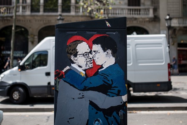 stencin torra sanchez passeig de gracia art urba - Carles Palacio