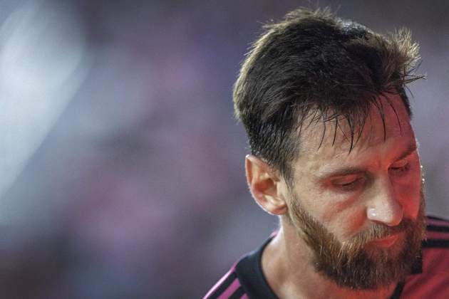 Leo Messi decepción / Foto: EFE Leo Messi decepción / Foto: EFE