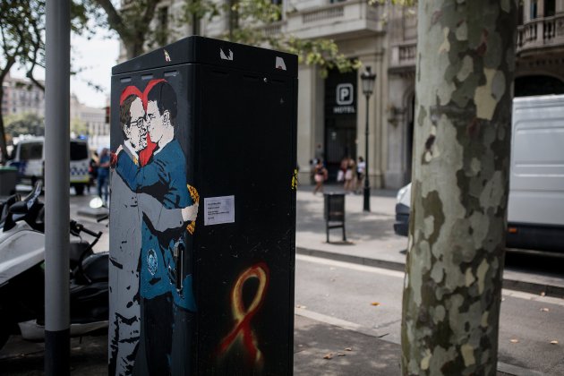 stencin torra sanchez passeig de gracia art urba - Carles Palacio