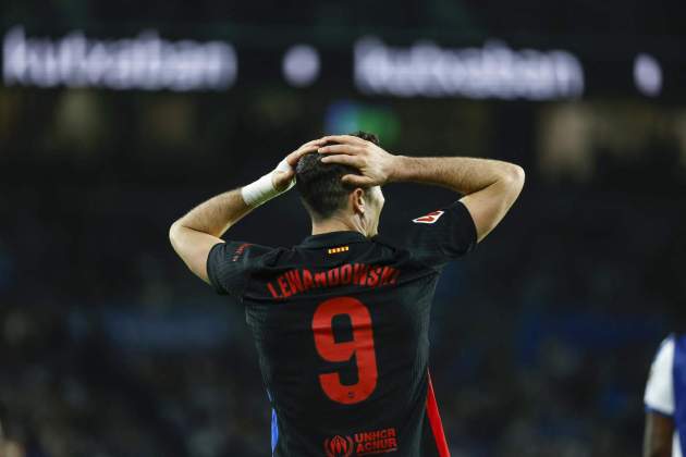 Lewandowski Real Sociedad EFE Lewandowski Real Sociedad EFE