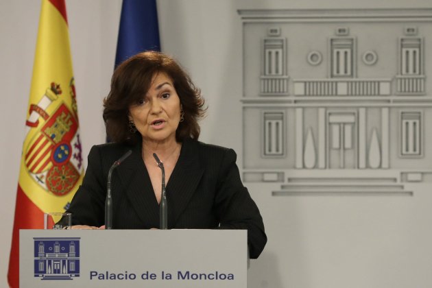carmen calvo reunio torra sanchez Efe