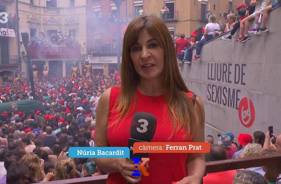 Núria y Ferran, jutns delante y detrás, TV3 Núria y Ferran, jutns delante y detrás, TV3