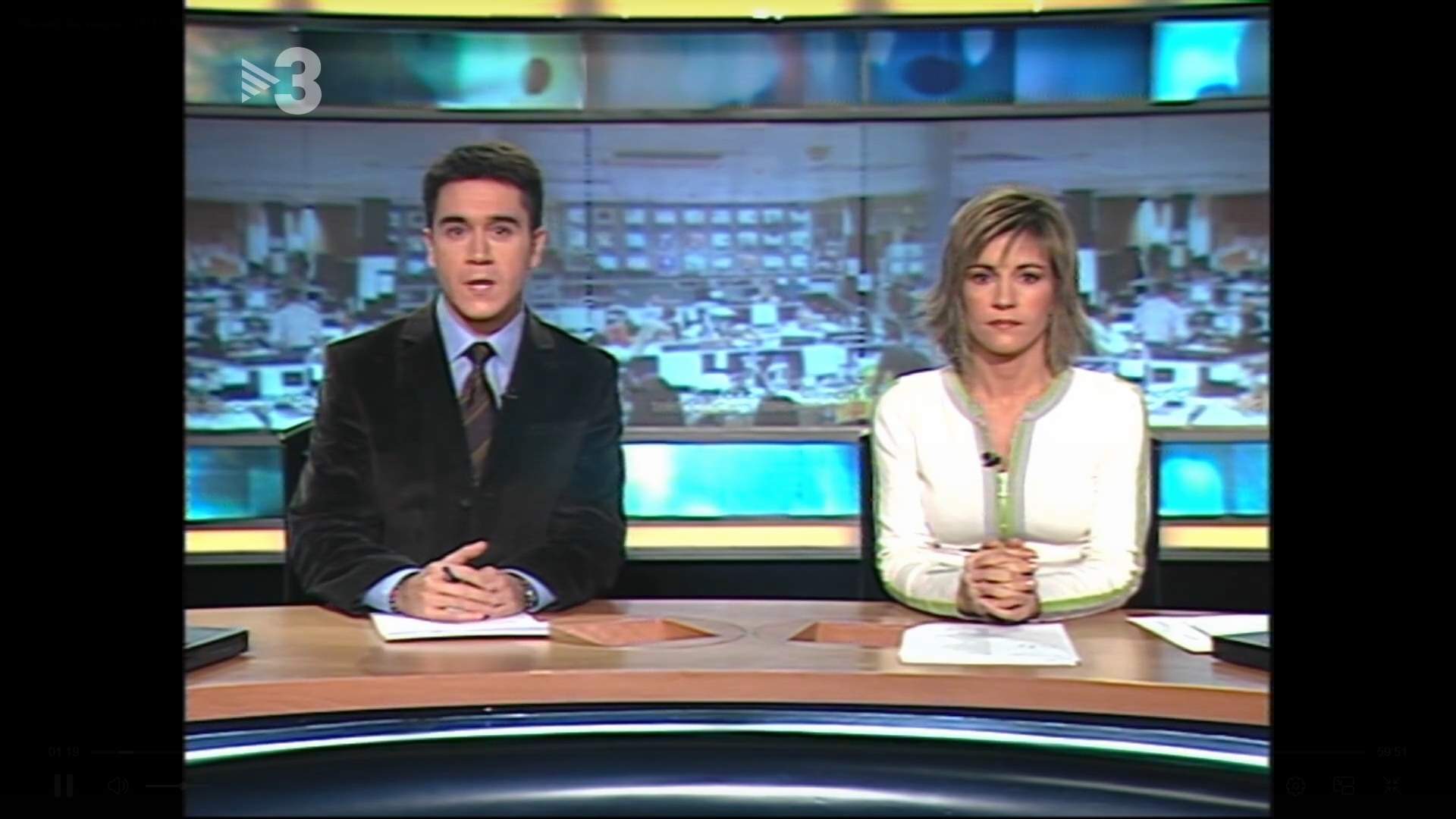 Martí Gironell y Núria Bacardit, TV3 Martí Gironell y Núria Bacardit, TV3