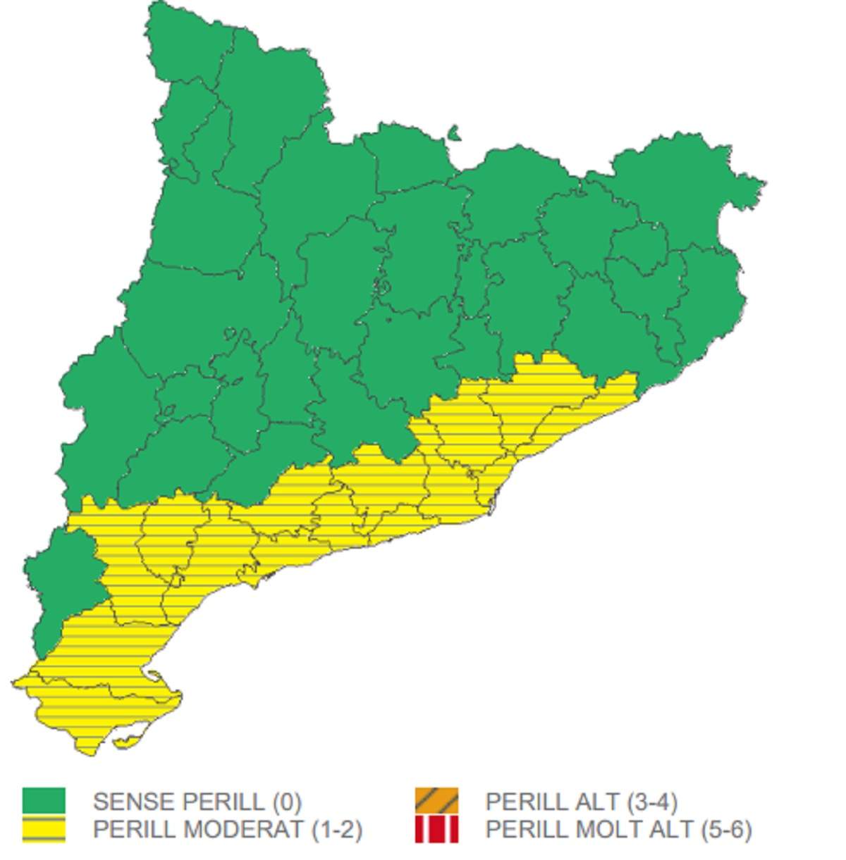 Alerta del Meteocat per fortes pluges i tempestes aquest dimarts, 12 de novembre del 2024 a Catalunya Alerta del Meteocat per fortes pluges i tempestes aquest dimarts, 12 de novembre del 2024 a Catalunya