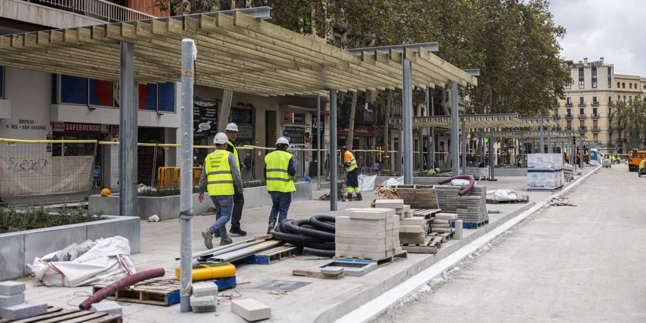 Un mapa interactivo permite seguir en tiempo real las obras en los ...
