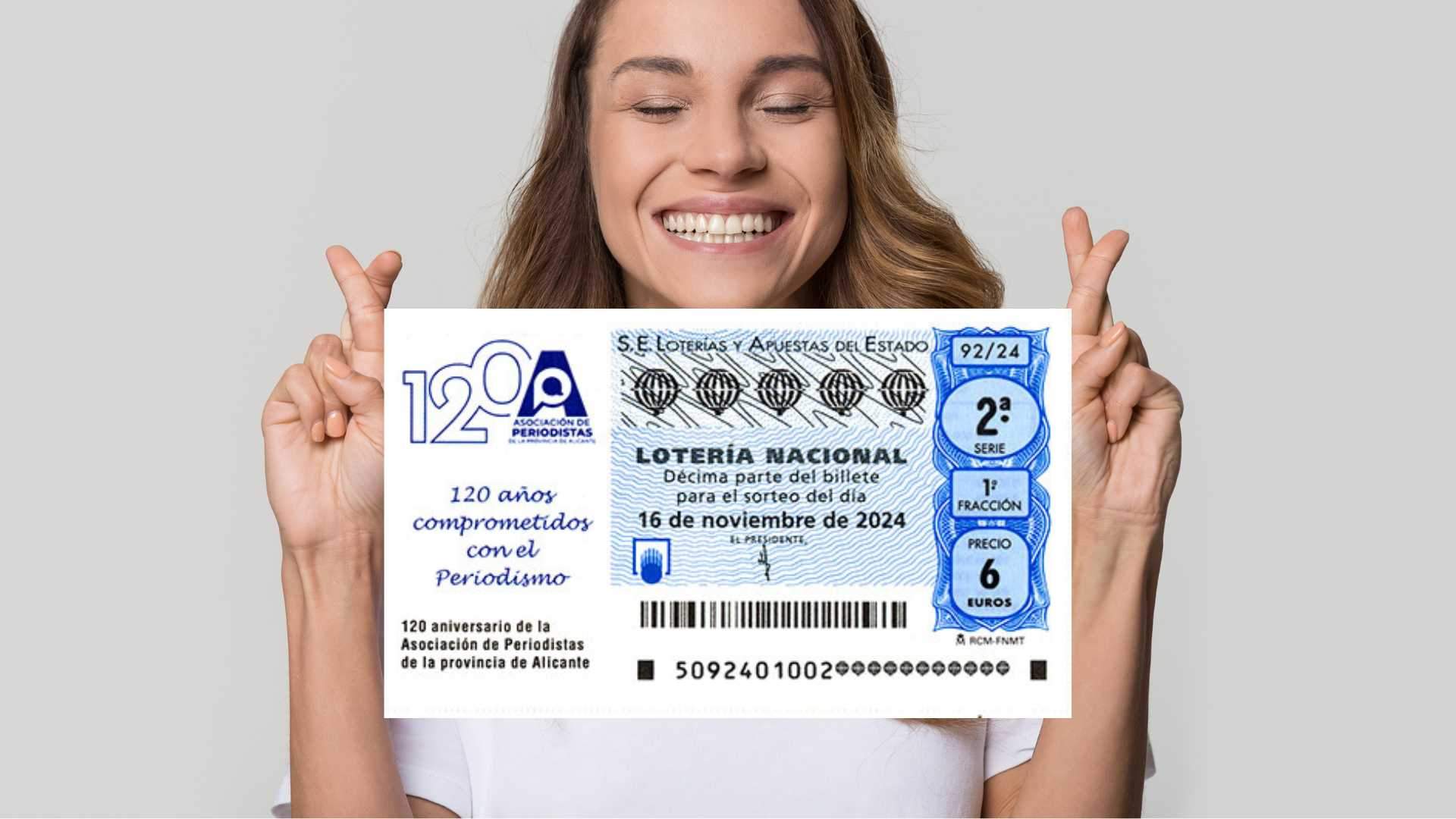 Comprobar Lotería Nacional de hoy: resultados y premios del sorteo del sábado 16 de noviembre de 2024