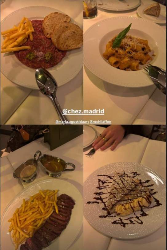 Victoria Federica i Rocío Laffón sopar / Instagram Victoria Federica i Rocío Laffón sopar / Instagram