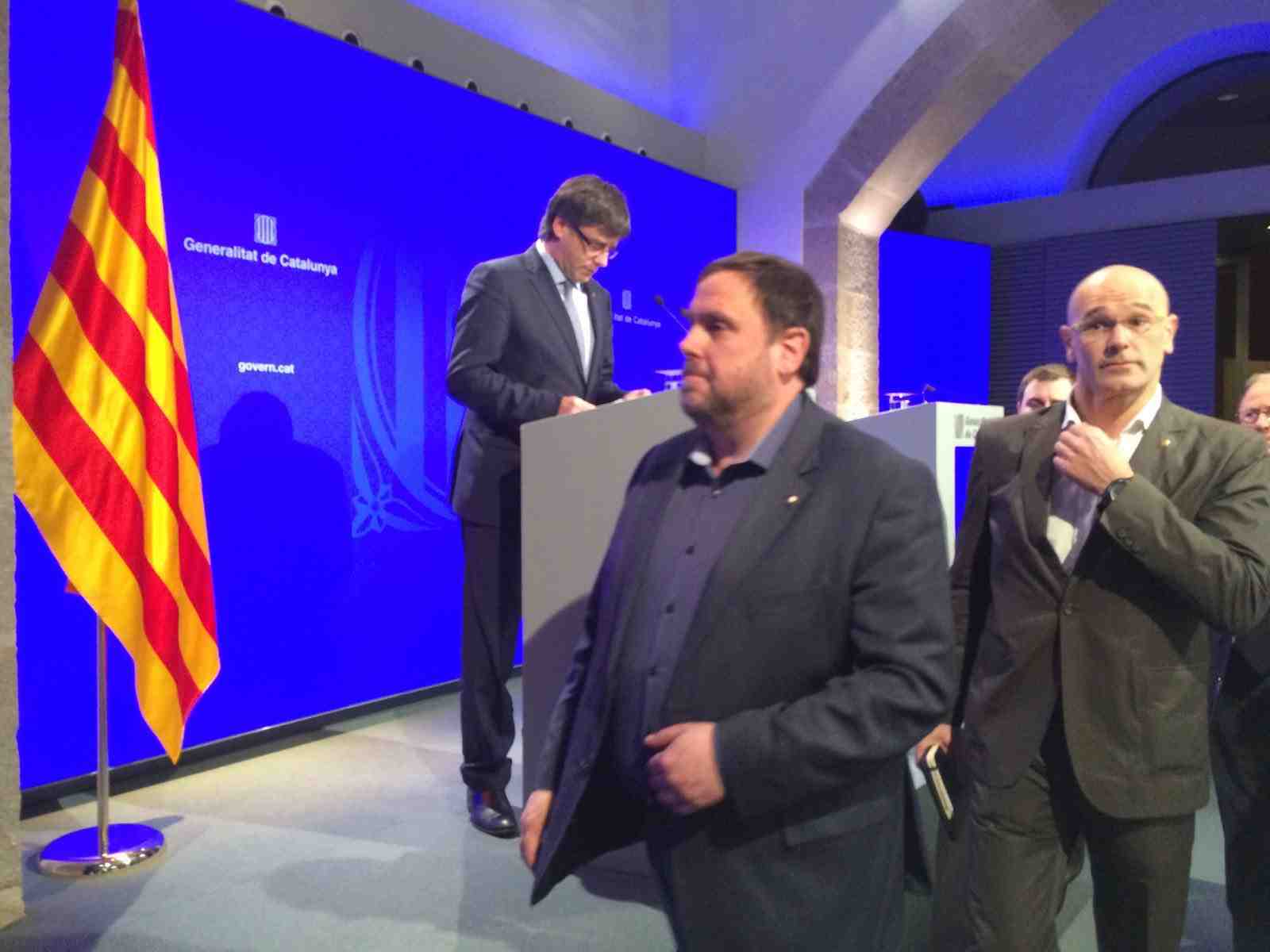 Puigdemont: "El terrorismo no doblegará los valores de paz y convivencia"