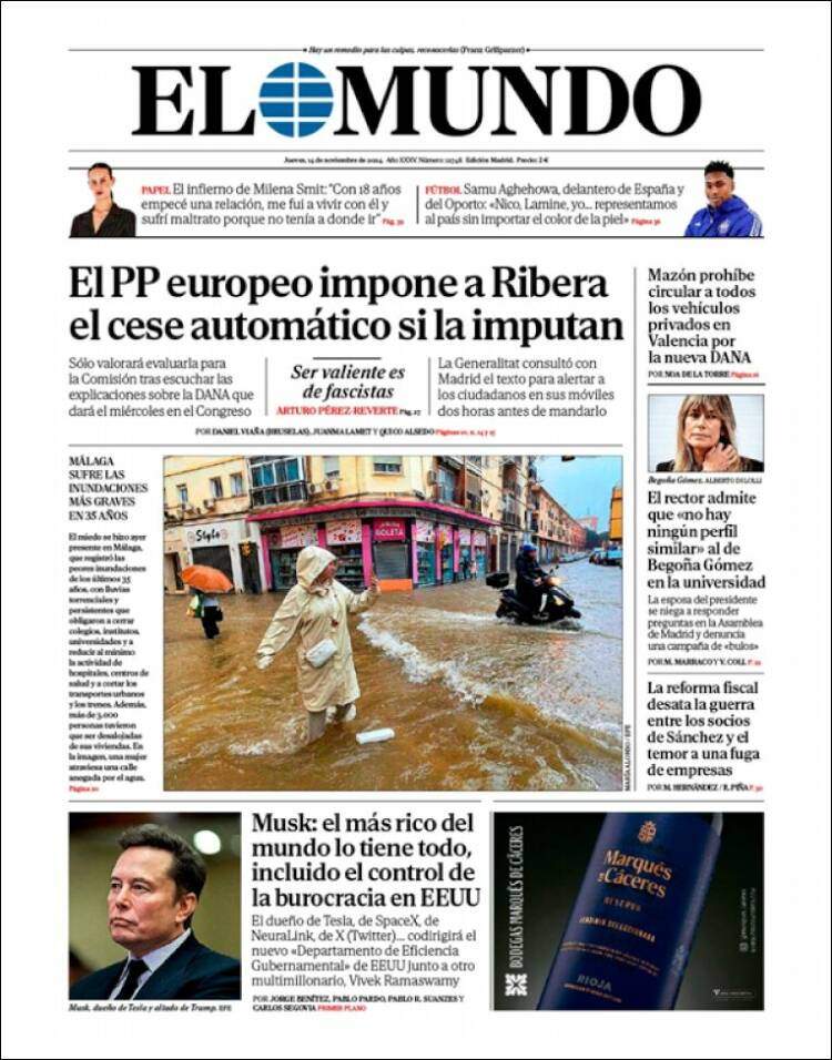 'El Mundo' 14 'El Mundo' 14