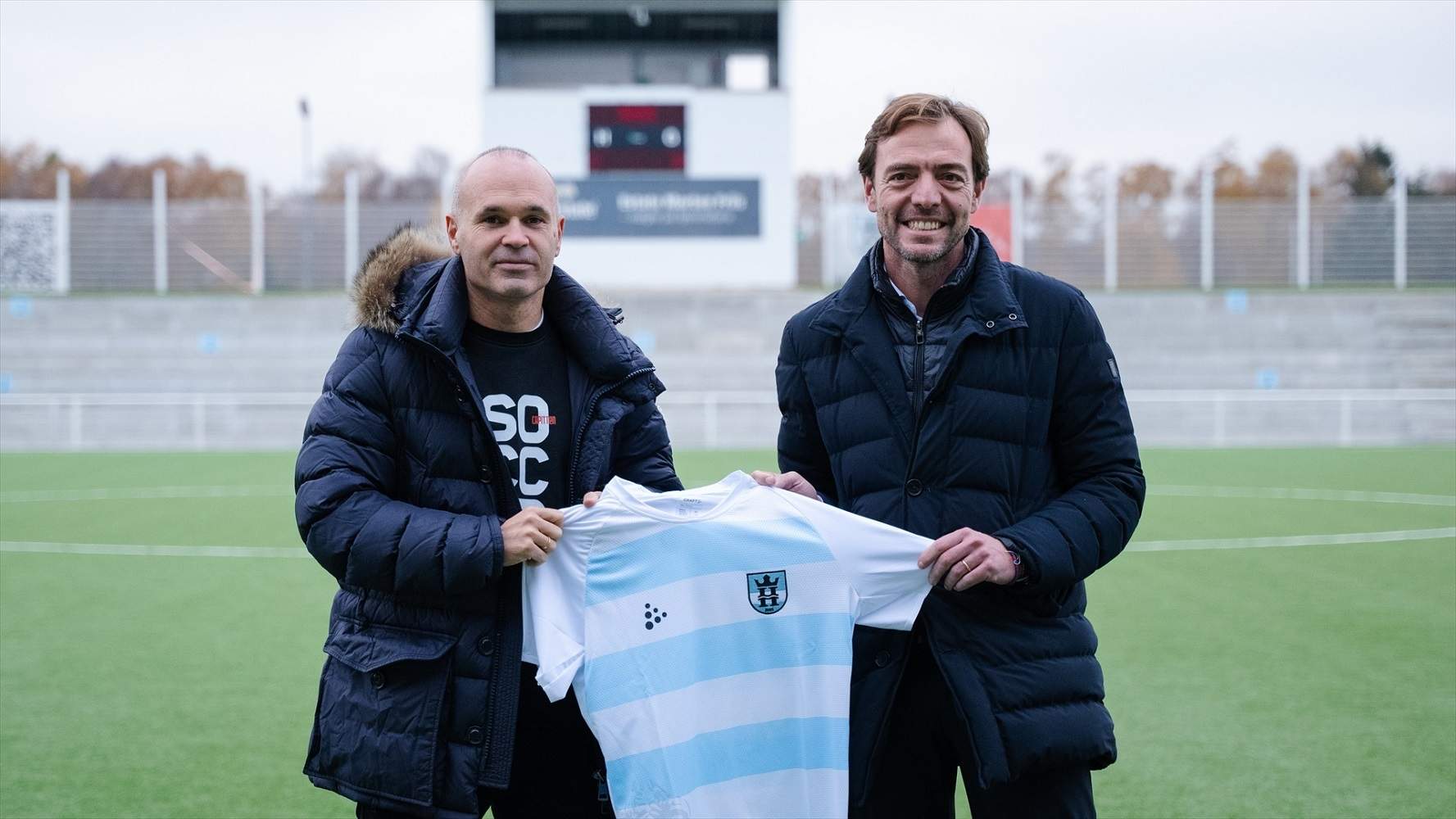 Andrés Iniesta gestionará el club danés FC Helsingor: "Trabajaremos duro para que nuestra experiencia encaje"