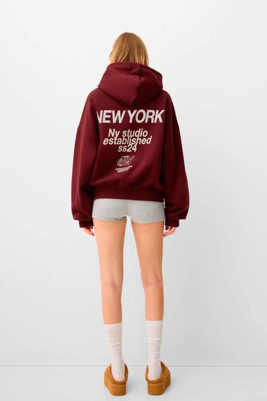 Sudadera capucha print Sudadera capucha print