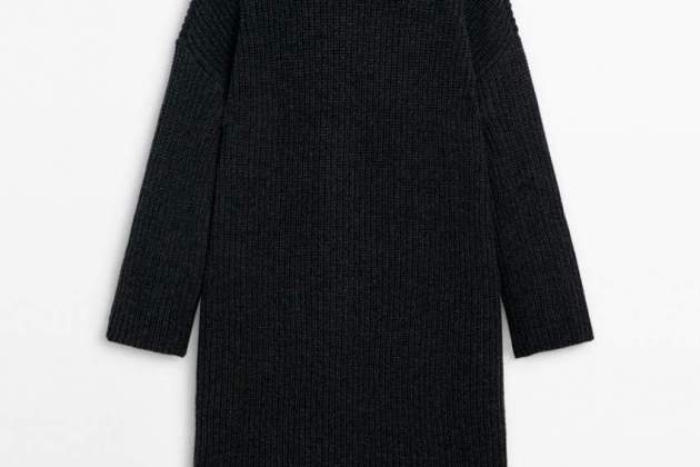 Cárdigan largo 100% lana