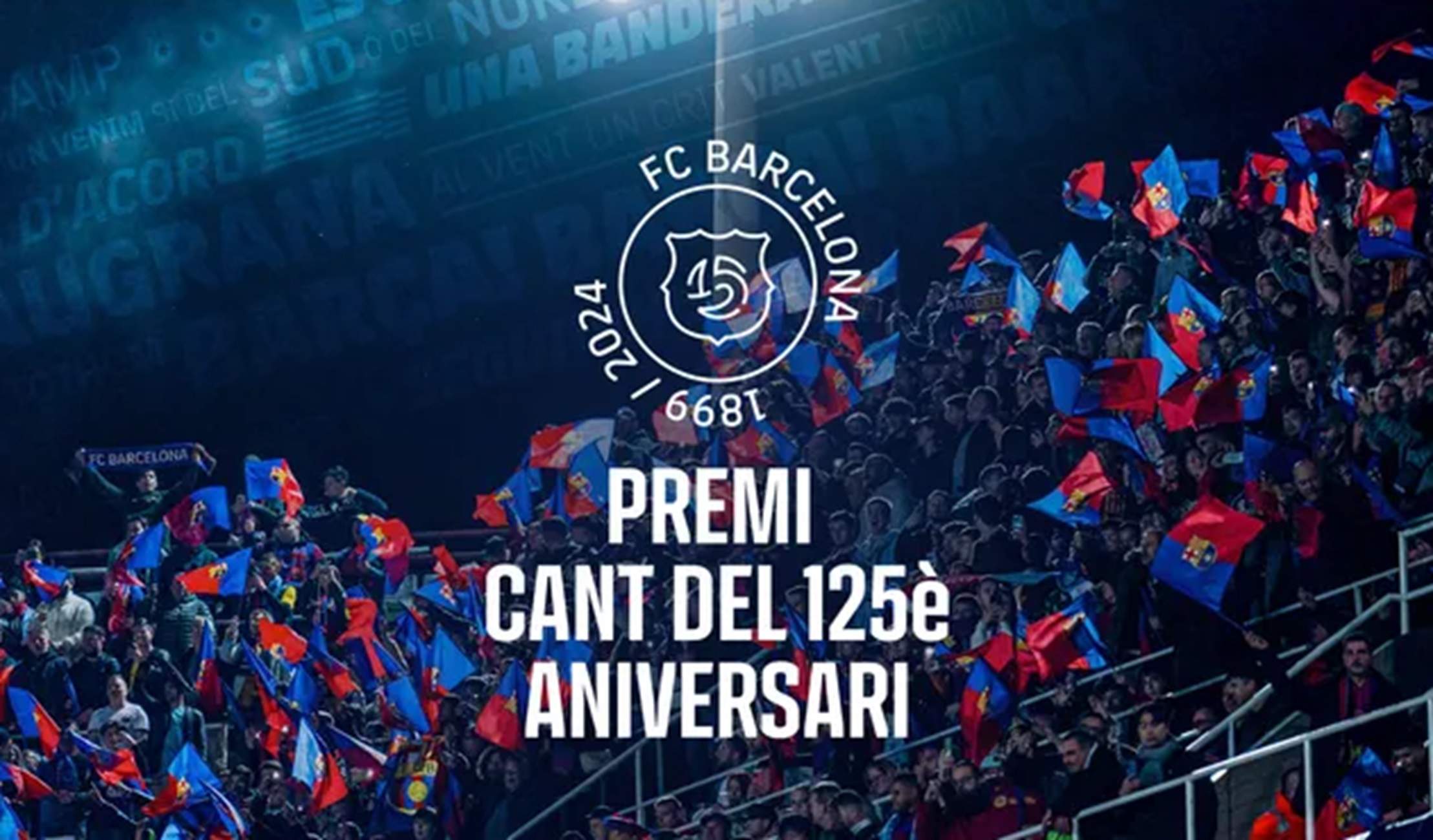 'L'Escut al Pit', escollit el Cant del 125è aniversari del Barça