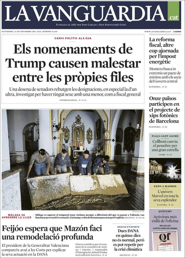 'La Vanguardia' 15 'La Vanguardia' 15