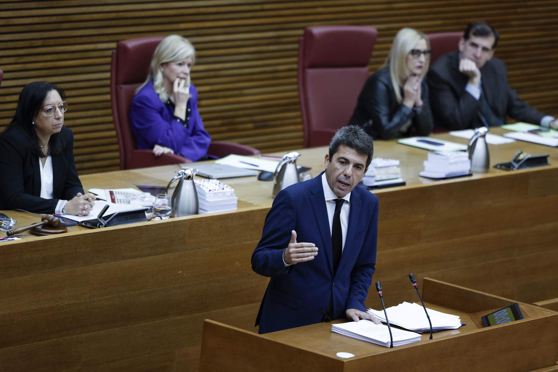 El presidente del País Valencià, CArlos Mazón El presidente del País Valencià, CArlos Mazón