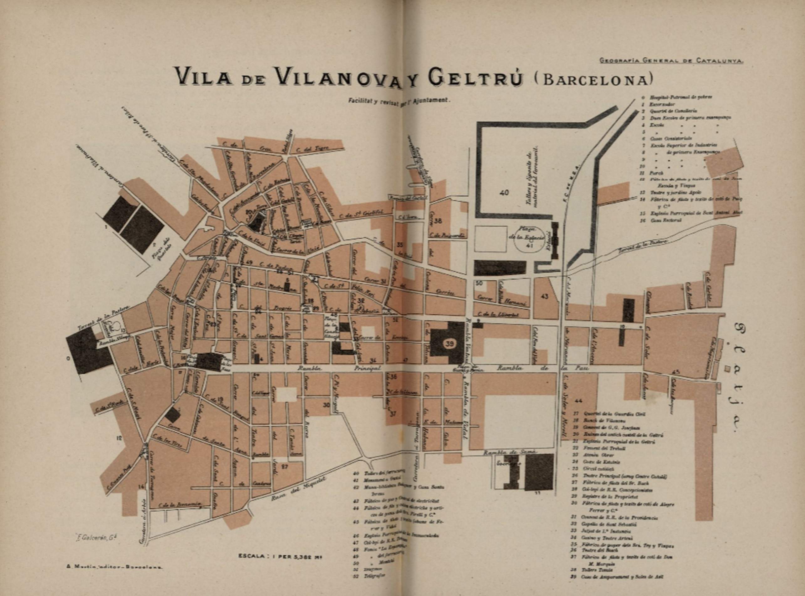 Planol de Vilanova i la Geltrú (1908). Fuente Instituto Cartografic de Catalunya Planol de Vilanova i la Geltrú (1908). Fuente Instituto Cartografic de Catalunya