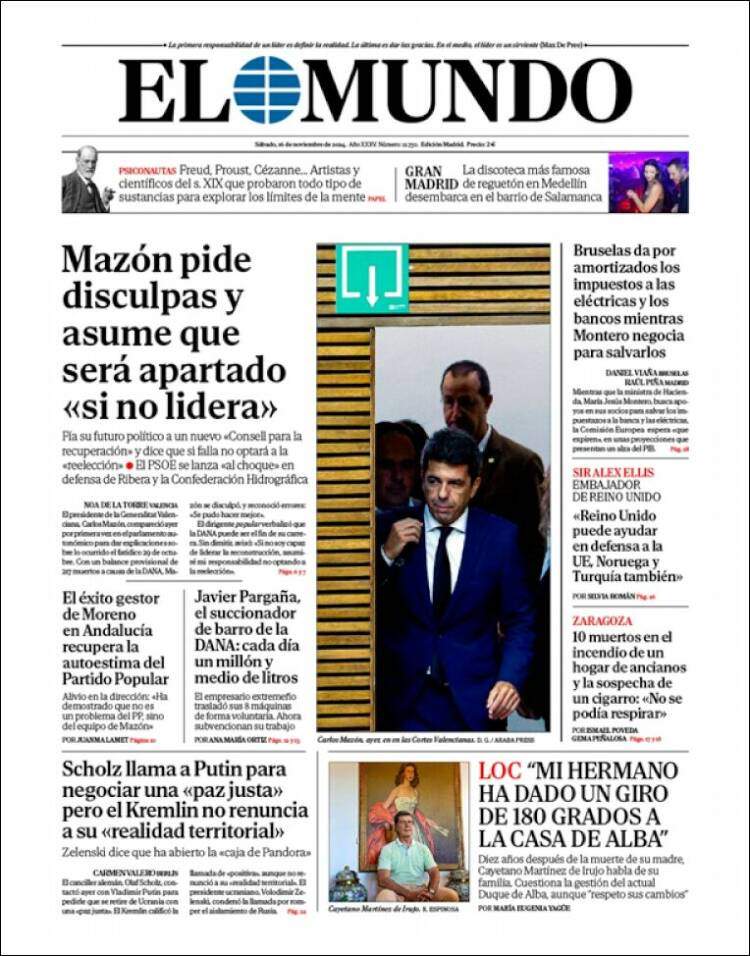 'El Mundo' 16 'El Mundo' 16