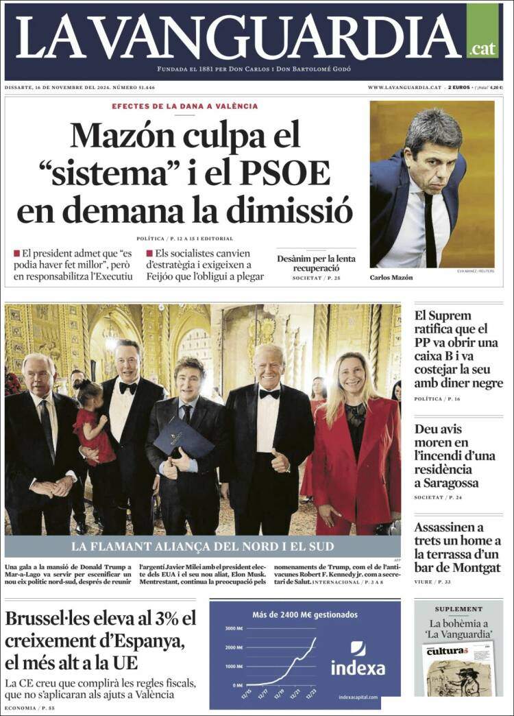 'La Vanguardia' 16 'La Vanguardia' 16