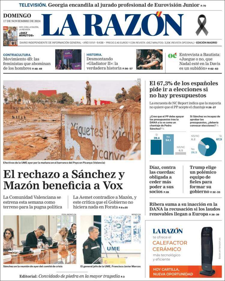 'La Razón' 17 'La Razón' 17