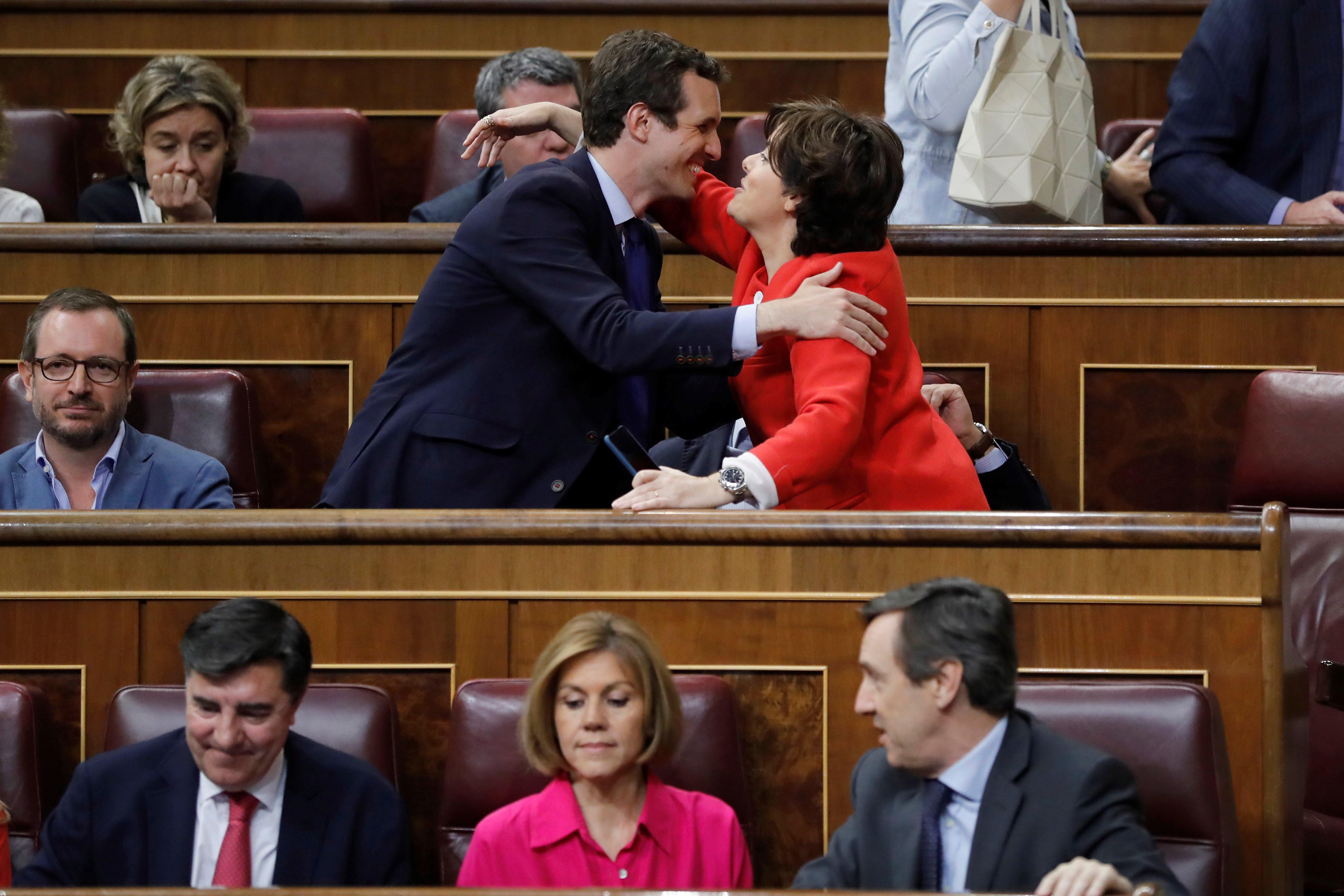 Santamaría i Casado endureixen el discurs antiindepe en la recta final de les primàries