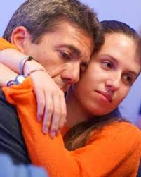 Mazón y su hija, después de su último mitin Mazón y su hija, después de su último mitin