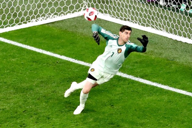 Courtois Belgica França Mundial Russia EFE
