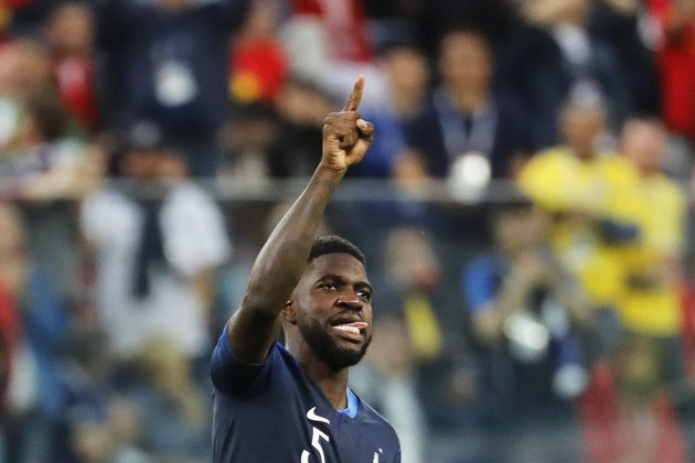 Samuel Umtiti gol França Mundial Belgica   EFE