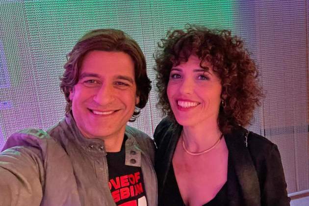 Marta Bosch i el sue nòvio Ig