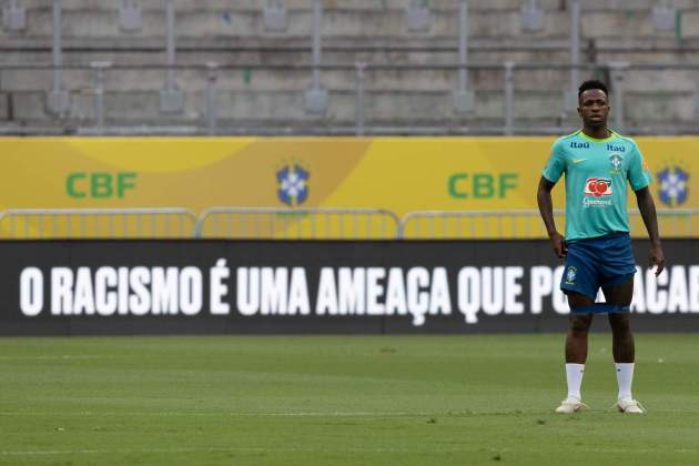 Vinicius entrenamiento Brasil EFE Vinicius entrenamiento Brasil EFE