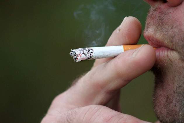 Persona fumando un cigarrillo convencional. Foto: Pixabay Persona fumando un cigarrillo convencional. Foto: Pixabay