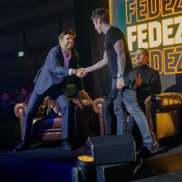 Gerard Piqué y Fedez / Instagram Gerard Piqué y Fedez / Instagram