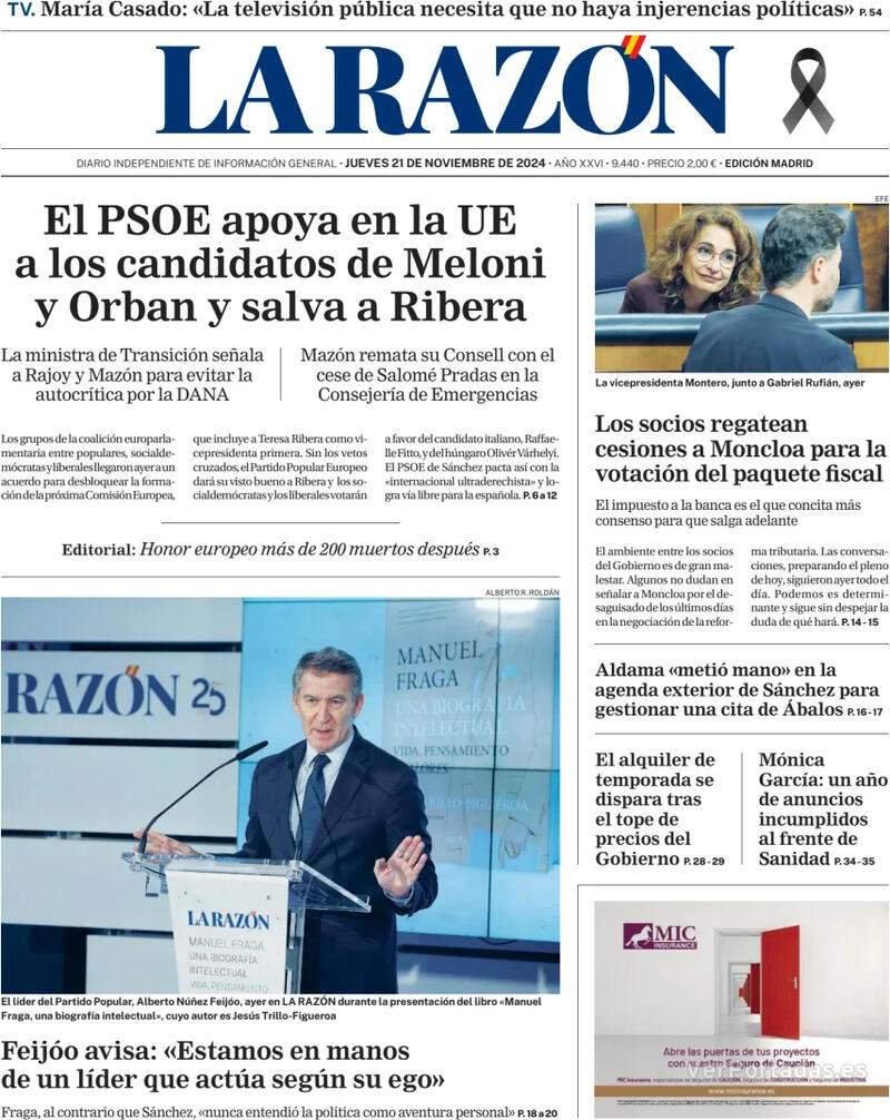 La Razón La Razón