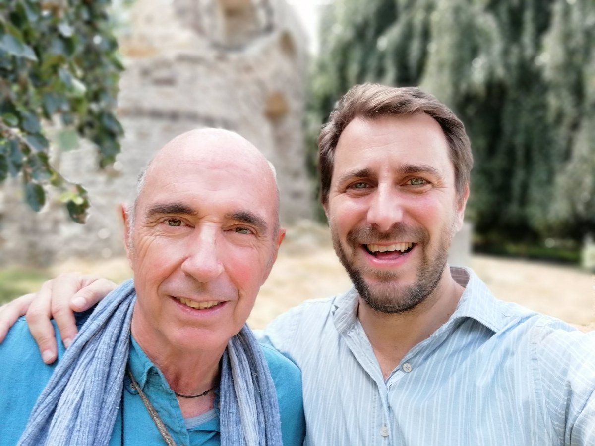 Llach també visita Comín a l'exili