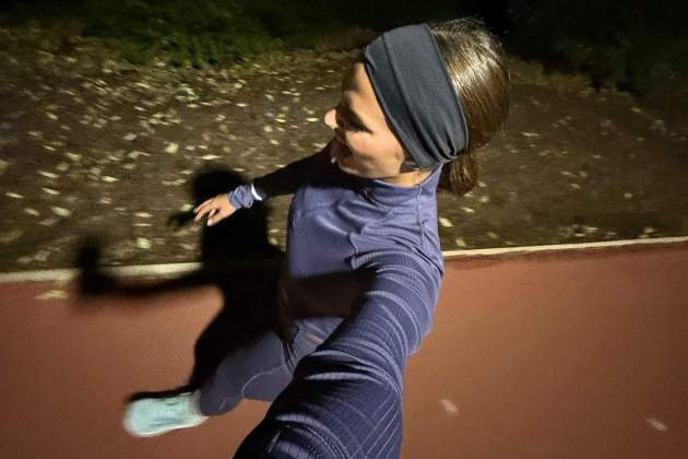 Laura Escanes aficionada a salir a correr / Instagram Laura Escanes aficionada a salir a correr / Instagram