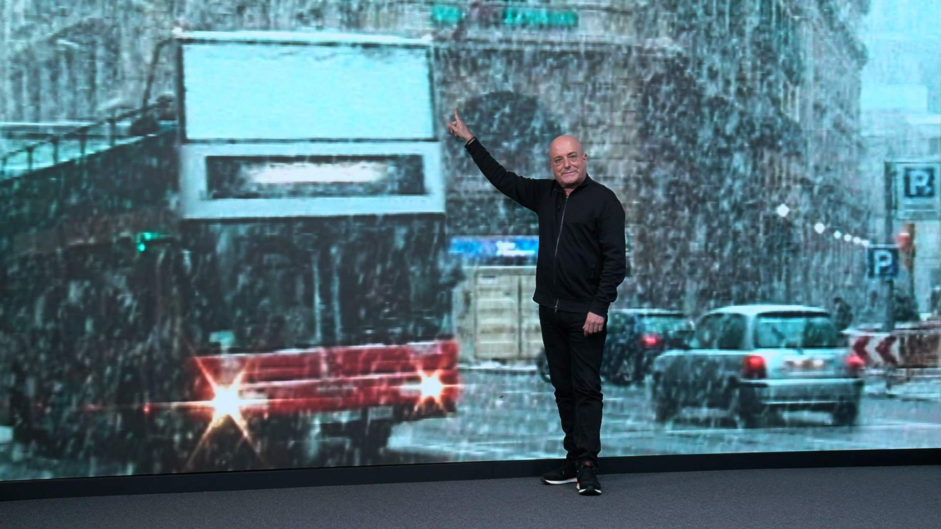 Nevada històrica a Barcelona: la neu va arribar a la platja el 21 de novembre