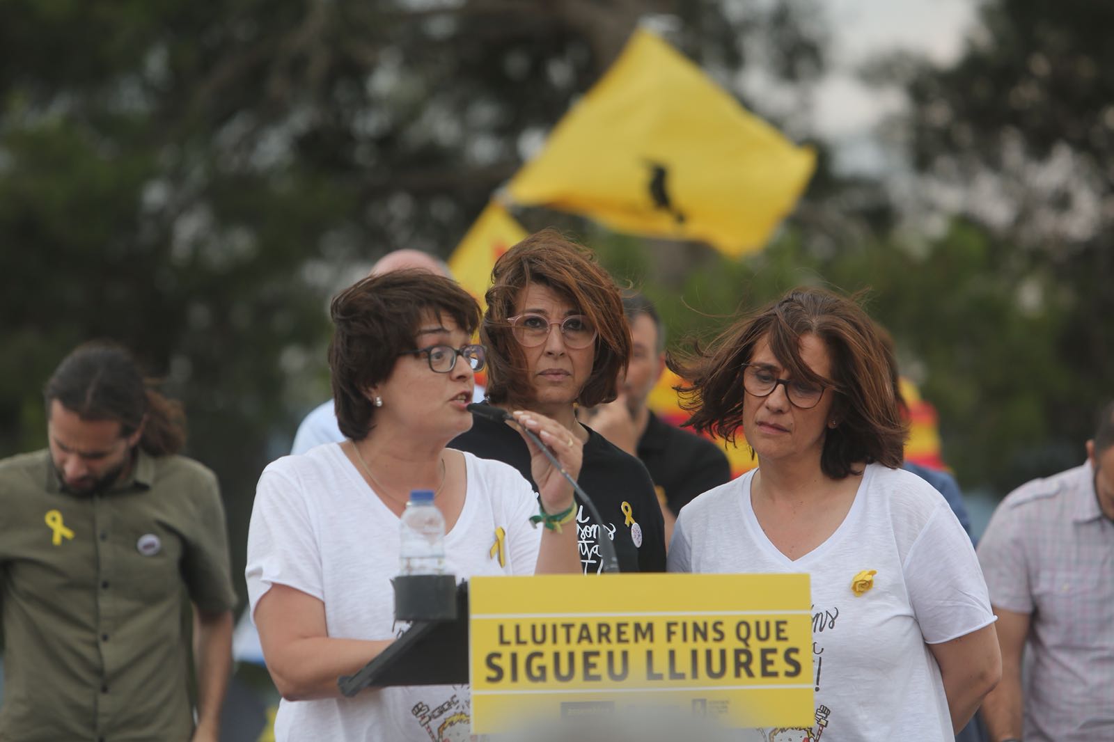 VÍDEO: Los familiares de los presos políticos convocan a la manifestación