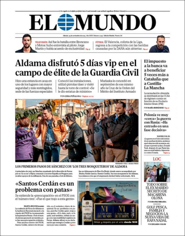 'El Mundo' 23 'El Mundo' 23