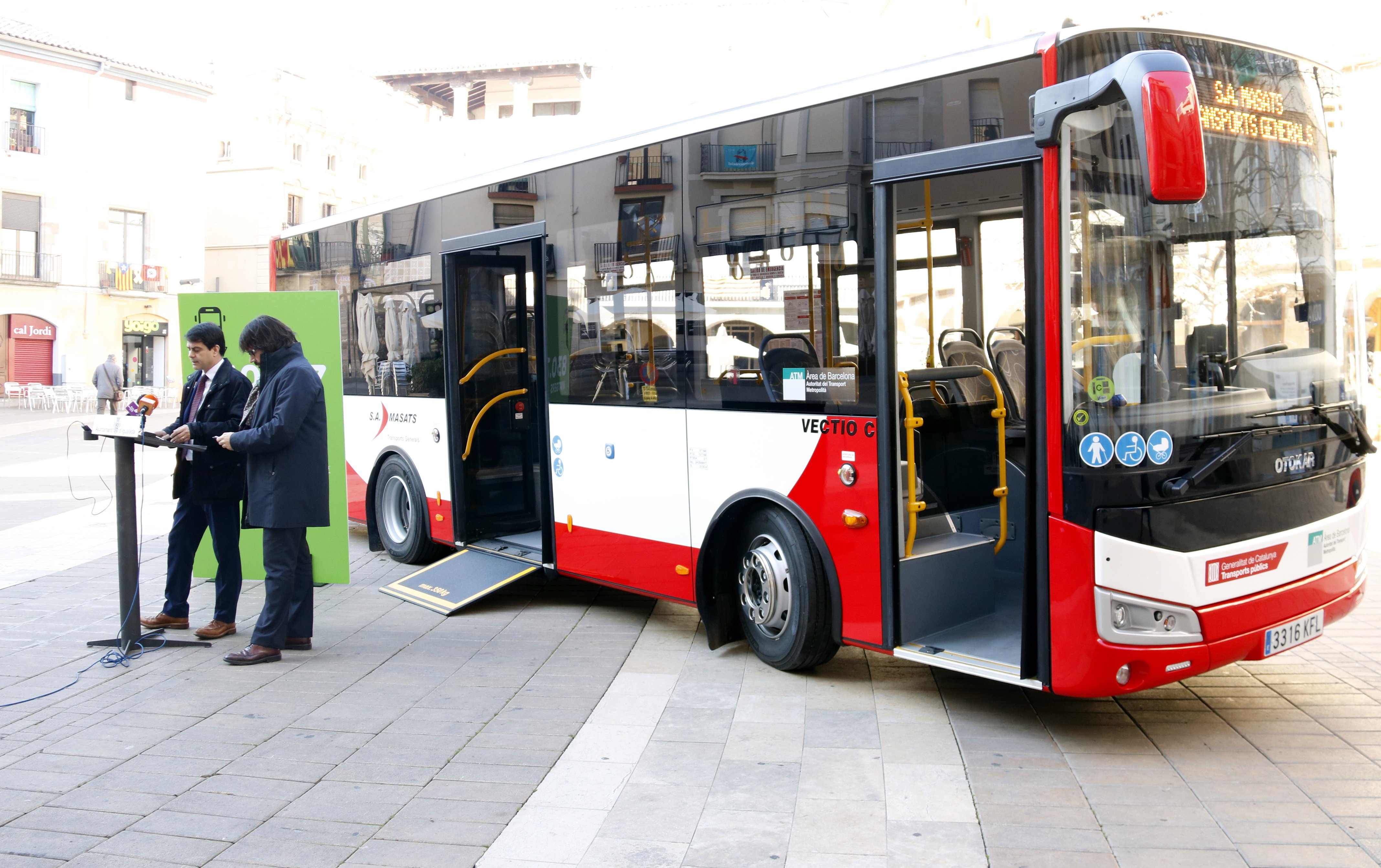Cau un 1,6% el nombre de viatgers en bus urbà a Catalunya
